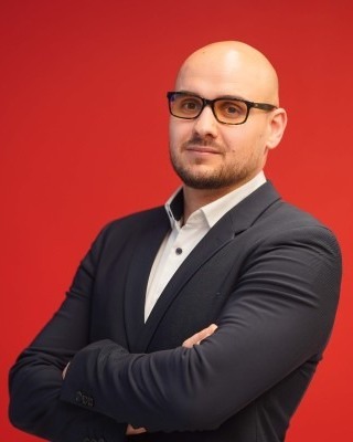 Porträt von Albert Mehmeti, Gründer und Geschäftsführer